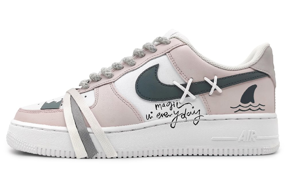 Nike Air Force 1 07 Coverage Warm Low-Top Skateboard Shoes Men's Pink