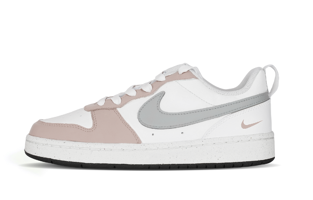 Nike Morandi, Gray Brown Double Hook Low Top Skateboard Shoes GS Gray Brown
