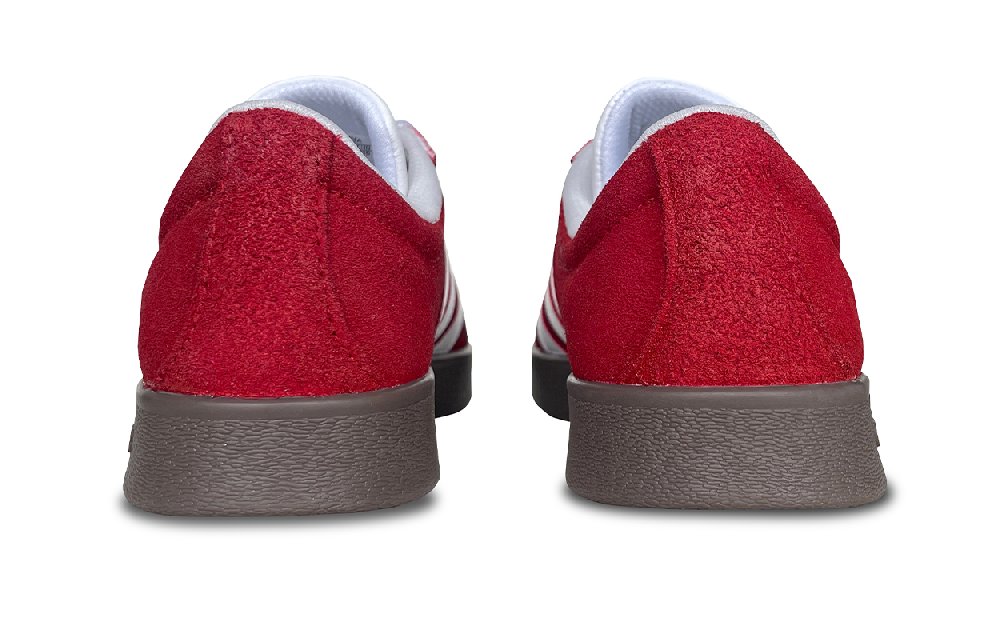 Adidas Neo VL Court 2.0 Anti Slip Wear Resistant Low Top Skateboard Shoes Unisex Red