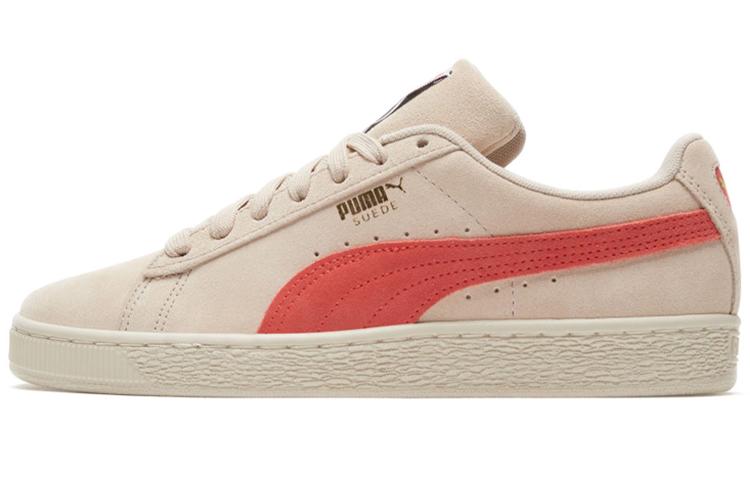 Puma Suede Cream Hot Coral