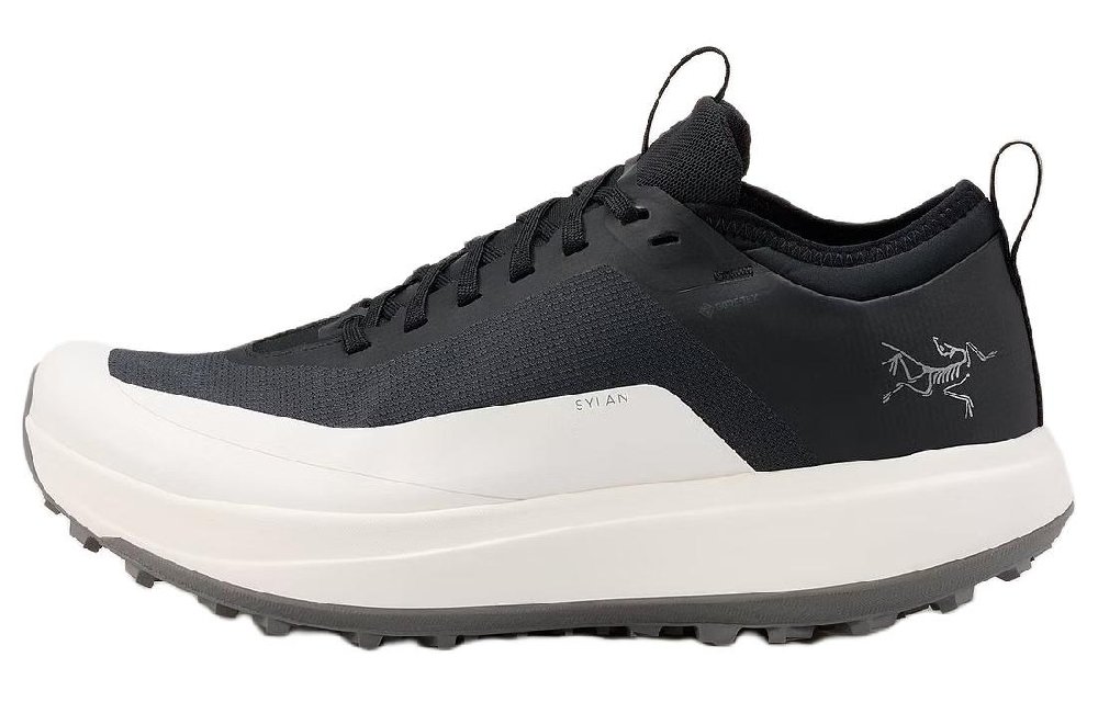 Arcteryx SYLAN Cushioning Anti-Slip And Wear-Resistant Breathable Rebound Low-Top Running Shoes Women's Black White