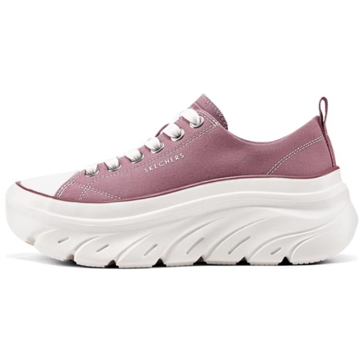 Skechers Street Low Top Canvas Shoes Women's Pink