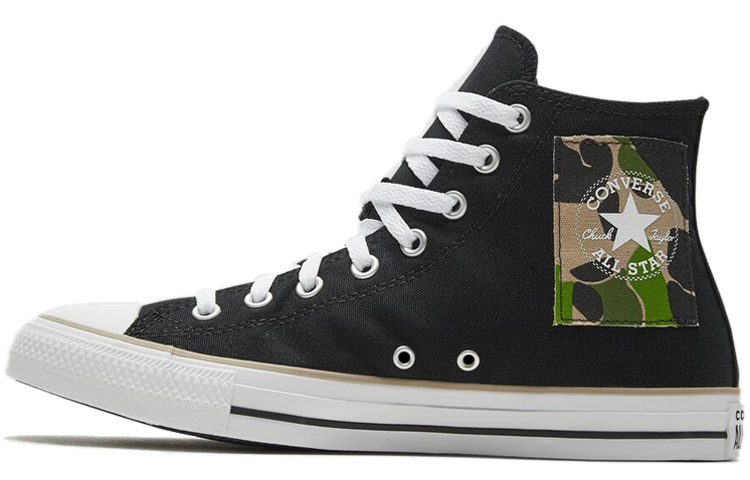 Converse Chuck Taylor All Star 'Black White Camo Patch'