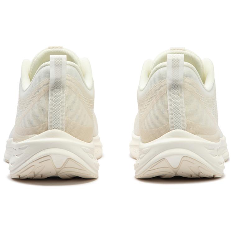 361° Cushioning Wear-Resistant Low-Top Sprint Running Shoes Men's Ecru
