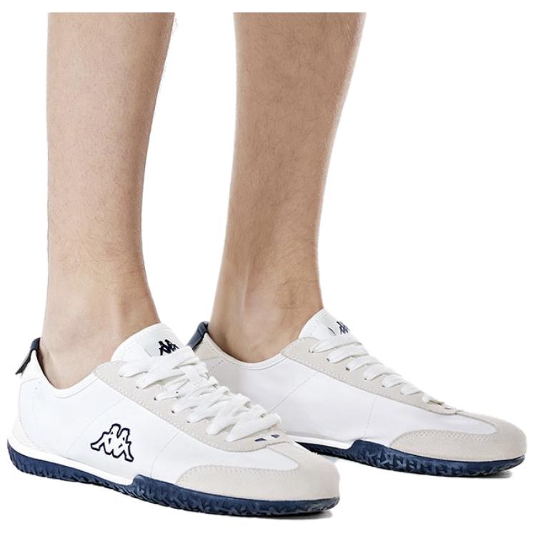 Kappa Slip Resistant, Abrasion Resistant, Lightweight Low Top Running Shoes Unisex White Blue купить в интернет-магазине Yoocart с быстрой доставкой по России.