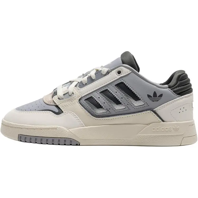 Adidas Originals Drop Step 2.0 Lightweight Low top Skateboard Shoes Unisex White Purple