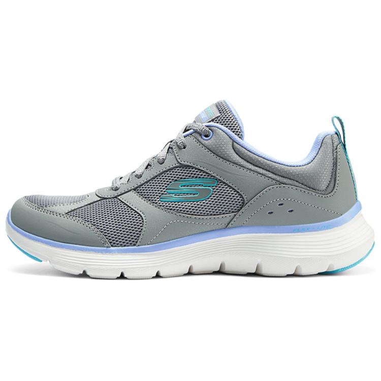 Skechers Low Top Running Shoes Women's Gray Blue