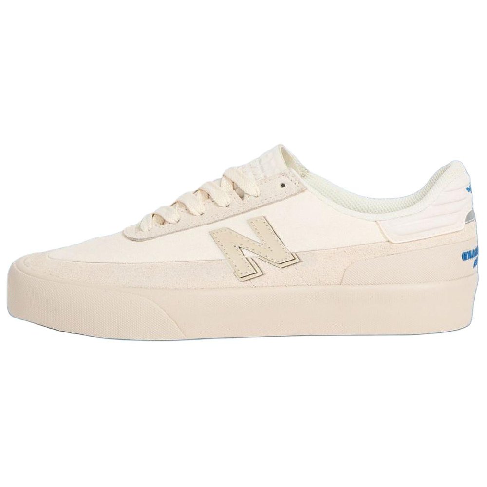 STONE ISLAND x New Balance Numeric 272 Abrasion Resistant Low Top Skateboard Shoes Unisex White