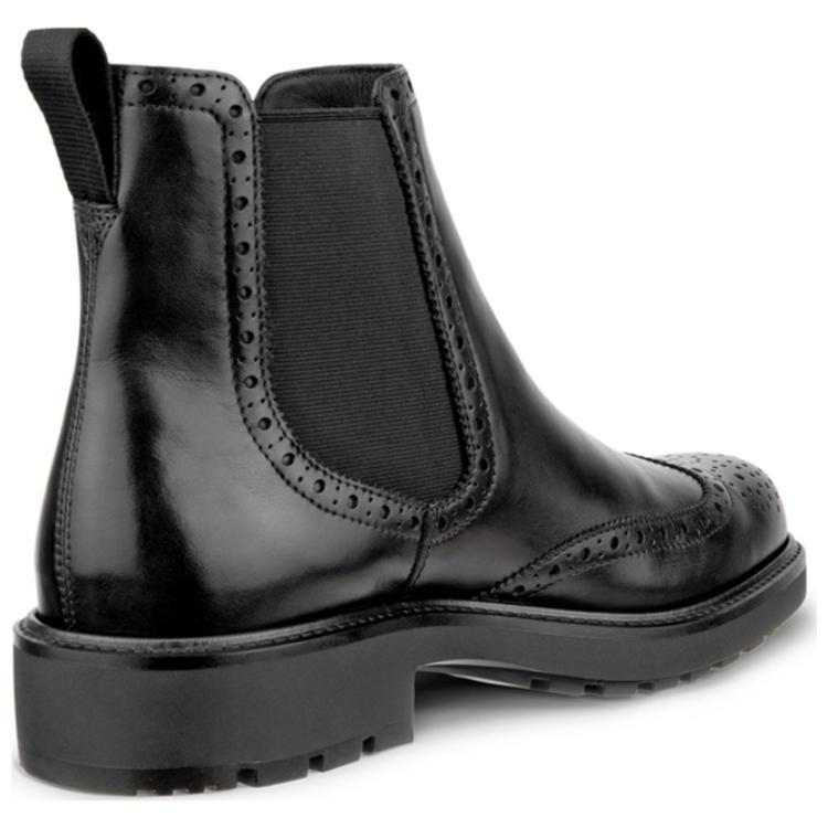 Ecco Short Chelsea Boots Men's Black купить в интернет-магазине Yoocart с быстрой доставкой по России.