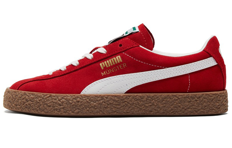PUMA Unisex Muenster Og Sneakers Red/Brown