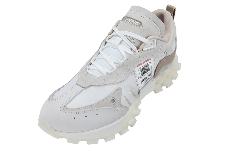LiNing Cushioning Wear-Resistant Low-Top Casual Shoes Men's