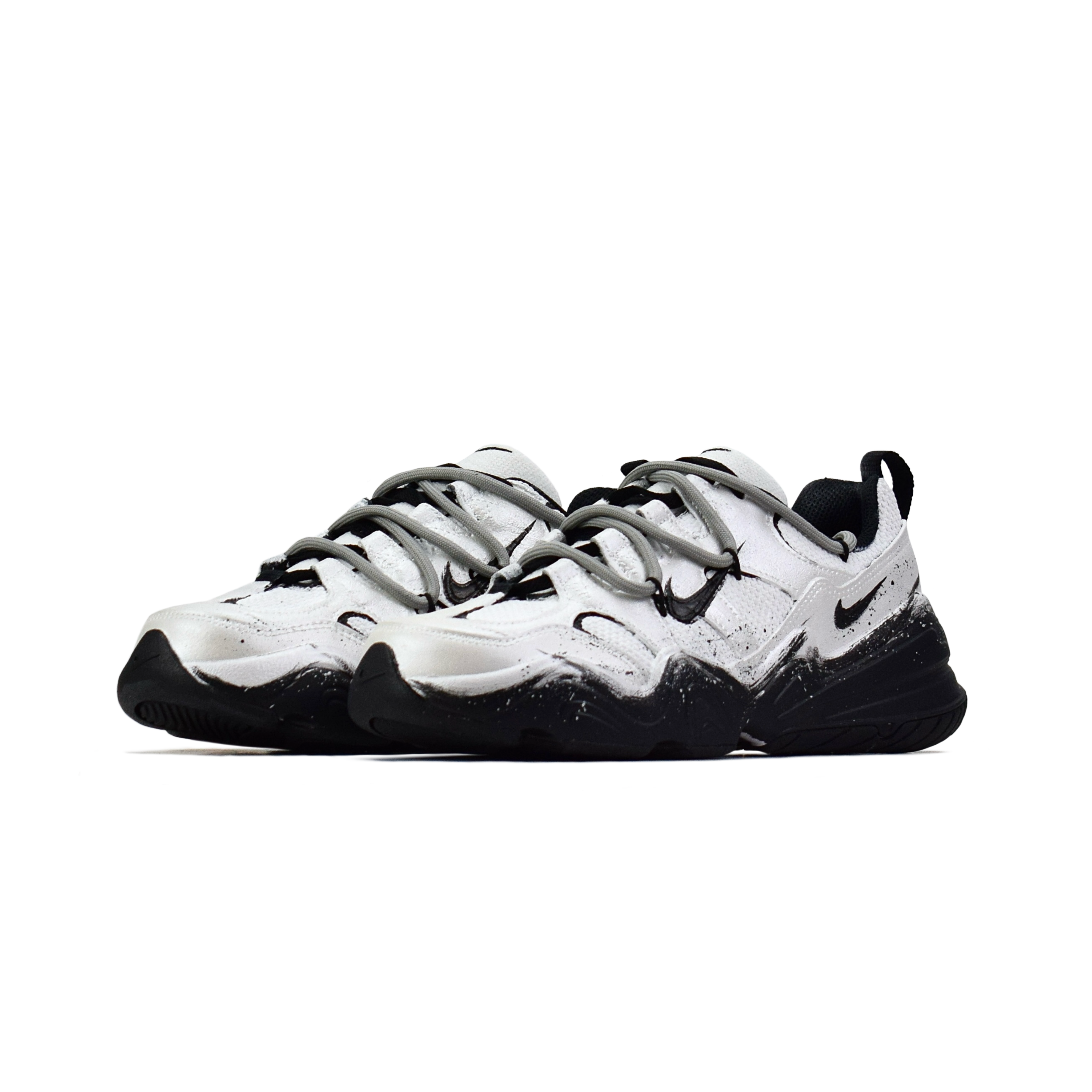 Nike Tech Hera Low top Casual Shoes Unisex Silver Black купить в интернет-магазине Yoocart с быстрой доставкой по России.