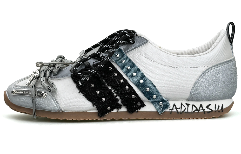 Adidas Neo VS JOG 2.0 Wear-Resistant Low-Top Casual Shoes Unisex White