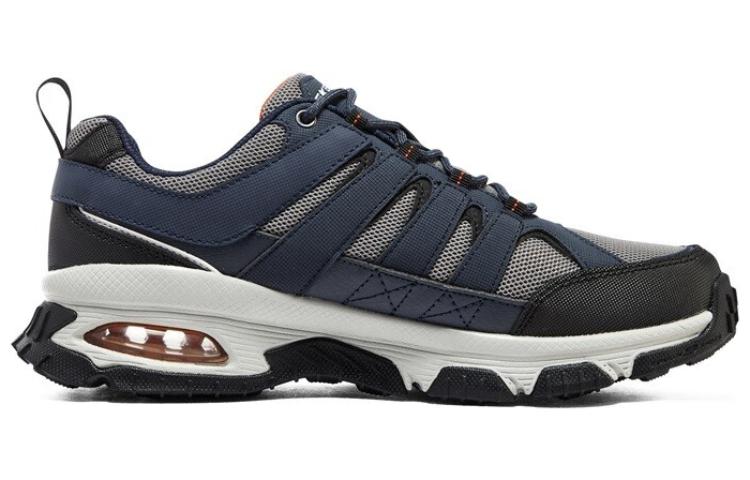 Skechers Low-Top Casual Running Shoes Men's Blue Gray купить в интернет-магазине Yoocart с быстрой доставкой по России.