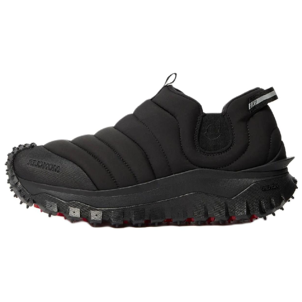 Moncler Trailgrip Après Low-Top Casual Shoes 4.5cm Men's Black