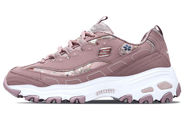 Skechers D'Lites Low top Clunky Shoes Pink Women's