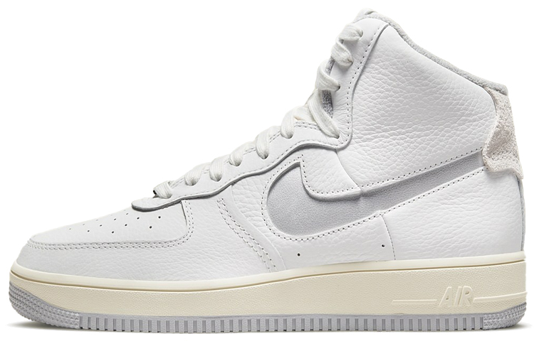 Nike Air Force 1 High Sculpt White Silver Women's