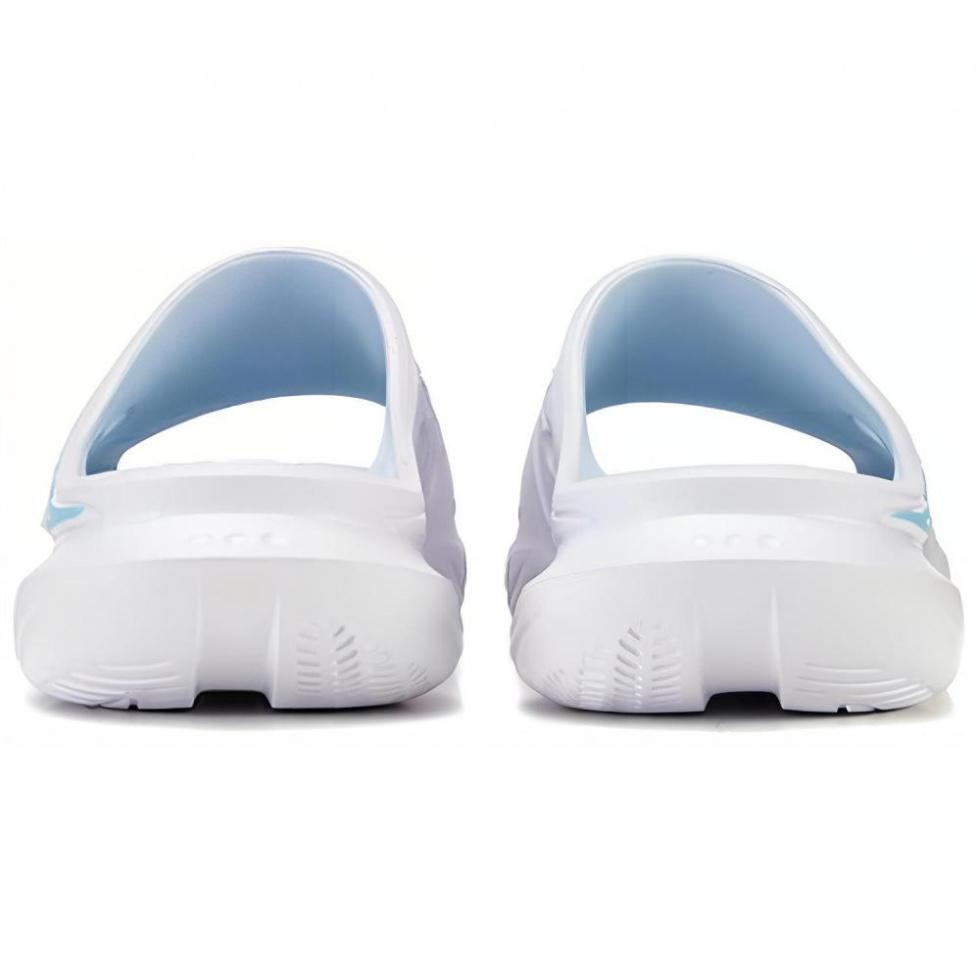 Saucony Cradle Slip-Resistant Abrasion-Resistant Slide Slippers Unisex White Light Blue