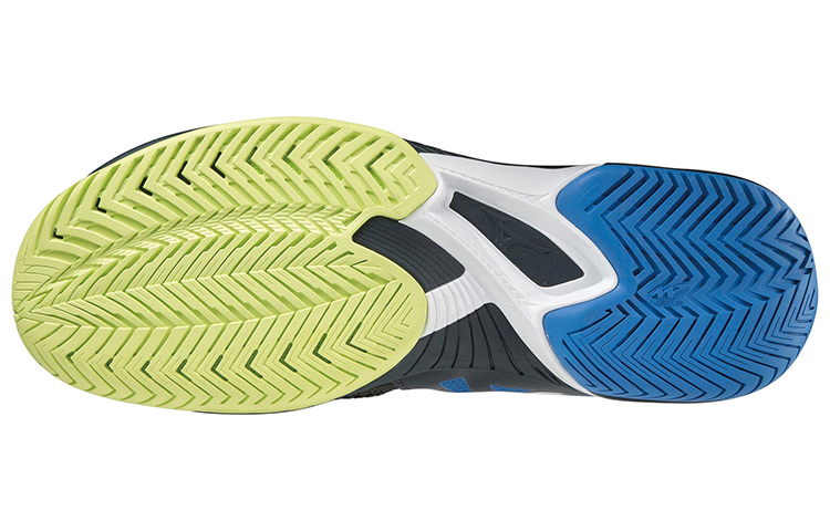 Mizuno Wave Exceed Tour 5 Low-Top Tennis Shoes Unisex Black Blue Yellow купить в интернет-магазине Yoocart с быстрой доставкой по России.
