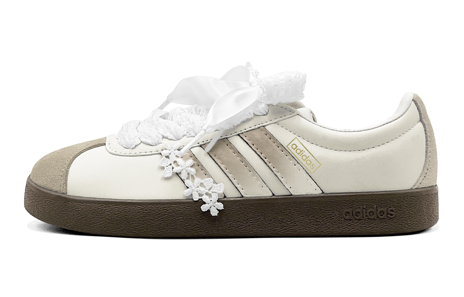 Adidas Vl Court Classic Skateboard Shoes Unisex Low top White купить в интернет-магазине Yoocart с быстрой доставкой по России.