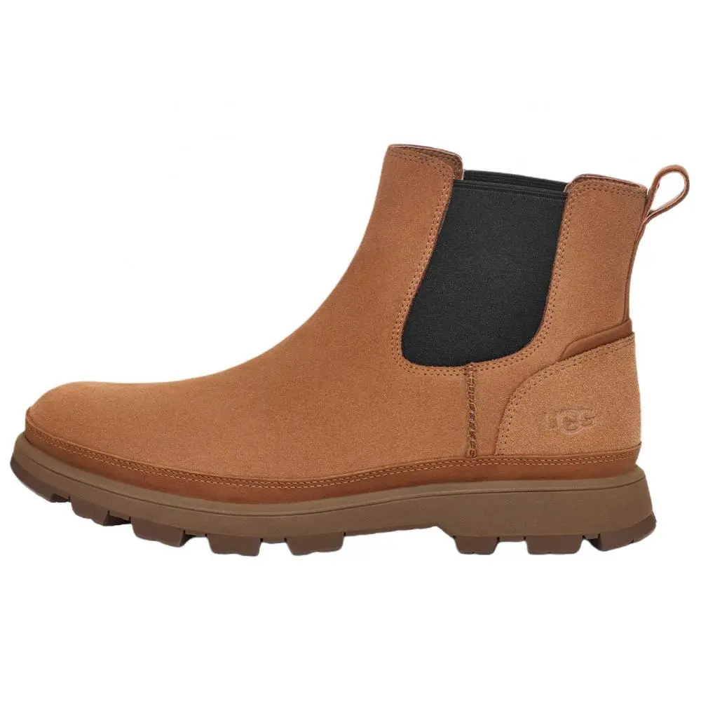 UGG Short Chelsea Boots Men's Brown