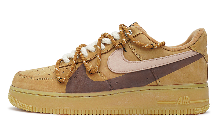 Nike Air Force 1 Skateboard Shoes Unisex Low-Top Brown