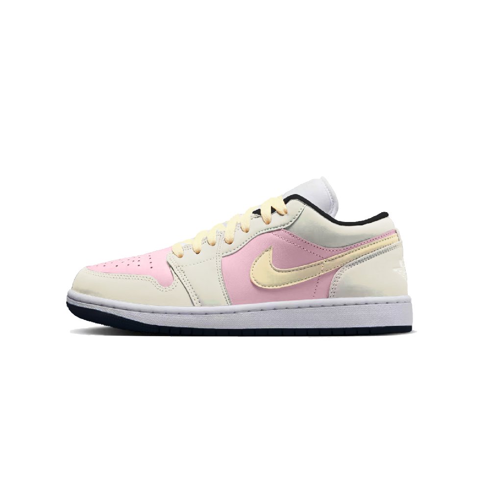 Jordan Air Jordan 1 Vintage Basketball Shoes Unisex Low Top Pink