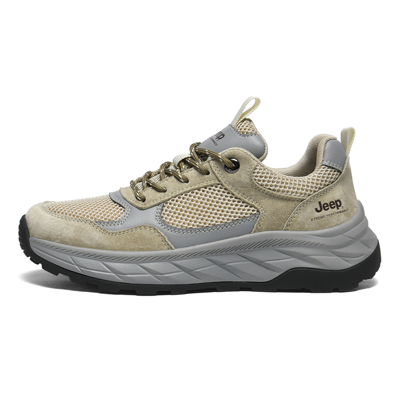 Jeep Outdoor Shoes Men's Low Top Gray