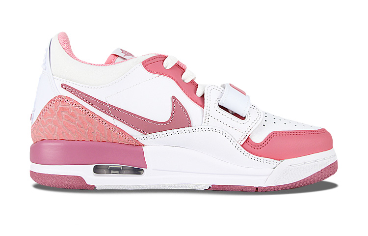 Jordan Legacy 312 Sunset Wild Painting Shock Absorbers Slip Resistant Low Top Vintage Basketball Shoes GS Pink White купить в интернет-магазине Yoocart с быстрой доставкой по России.