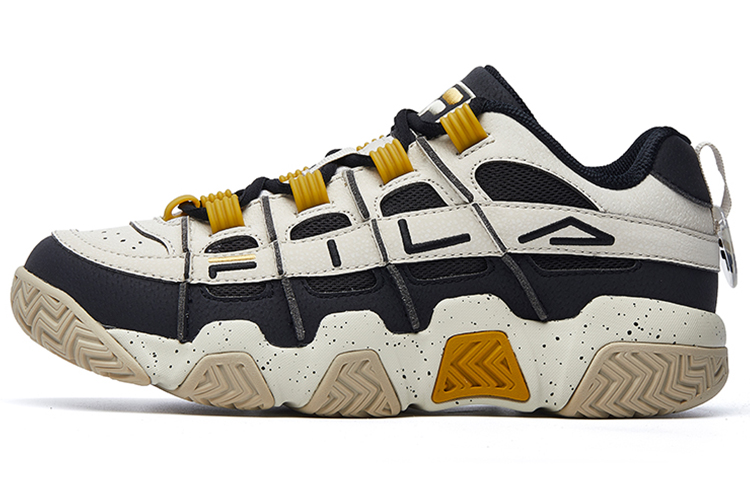 FILA Barricade Low Sneakers 'White Black Yellow'