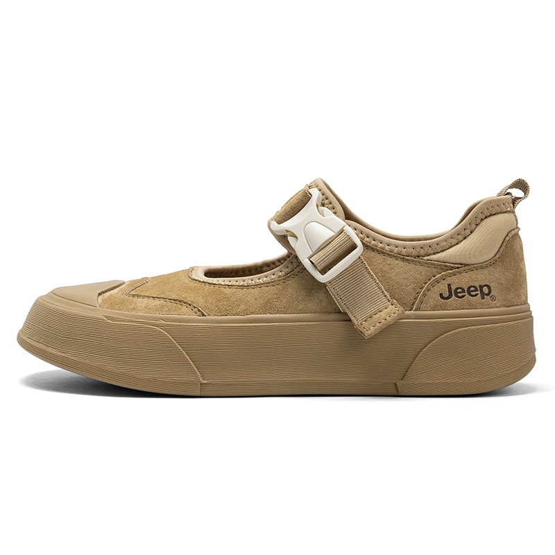 Jeep Low Top Casual Shoes Women's Sand