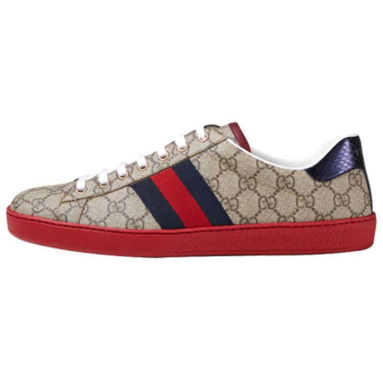 GUCCI Ace GG Supreme Sneakers Beige