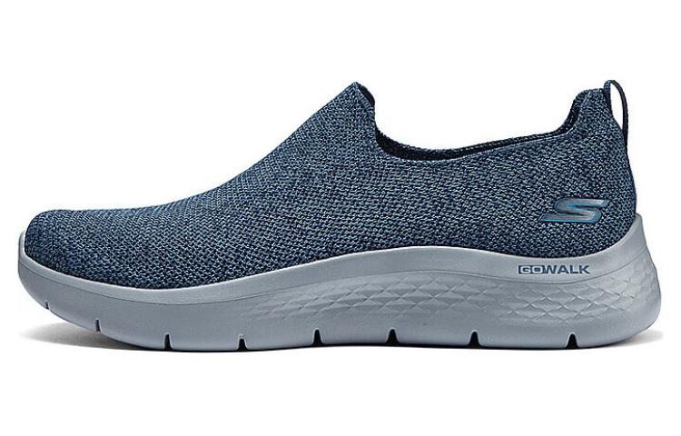 Skechers Cushioned Wear-Resistant Breathable Rebound Low-Top Casual Shoes Men's Blue