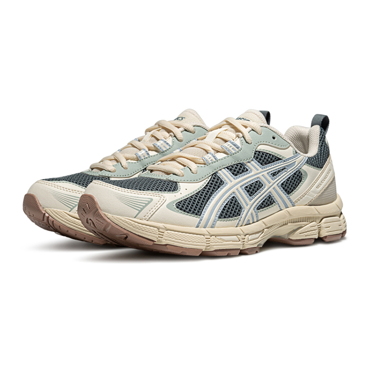 Asics Gel Exalt 2 Abrasion Resistant Breathable Low Top Running Shoes Women's Gray Green купить в интернет-магазине Yoocart с быстрой доставкой по России.