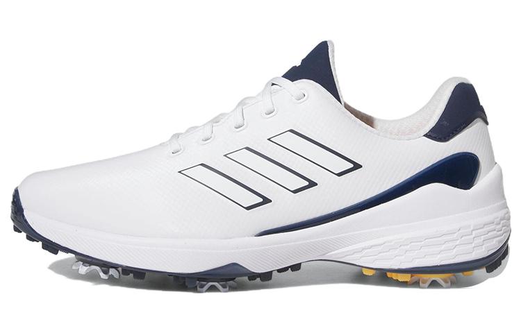 Adidas ZG23 Golf Shoes 'White Collegiate Navy Solar Gold'