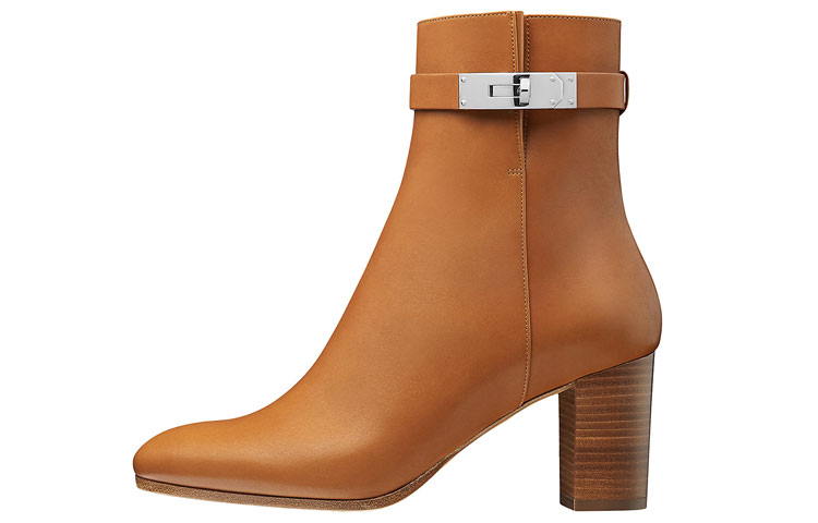 HERMES Saint Germain Ankle Boots 7cm Women's Dark Brown купить в интернет-магазине Yoocart с быстрой доставкой по России.