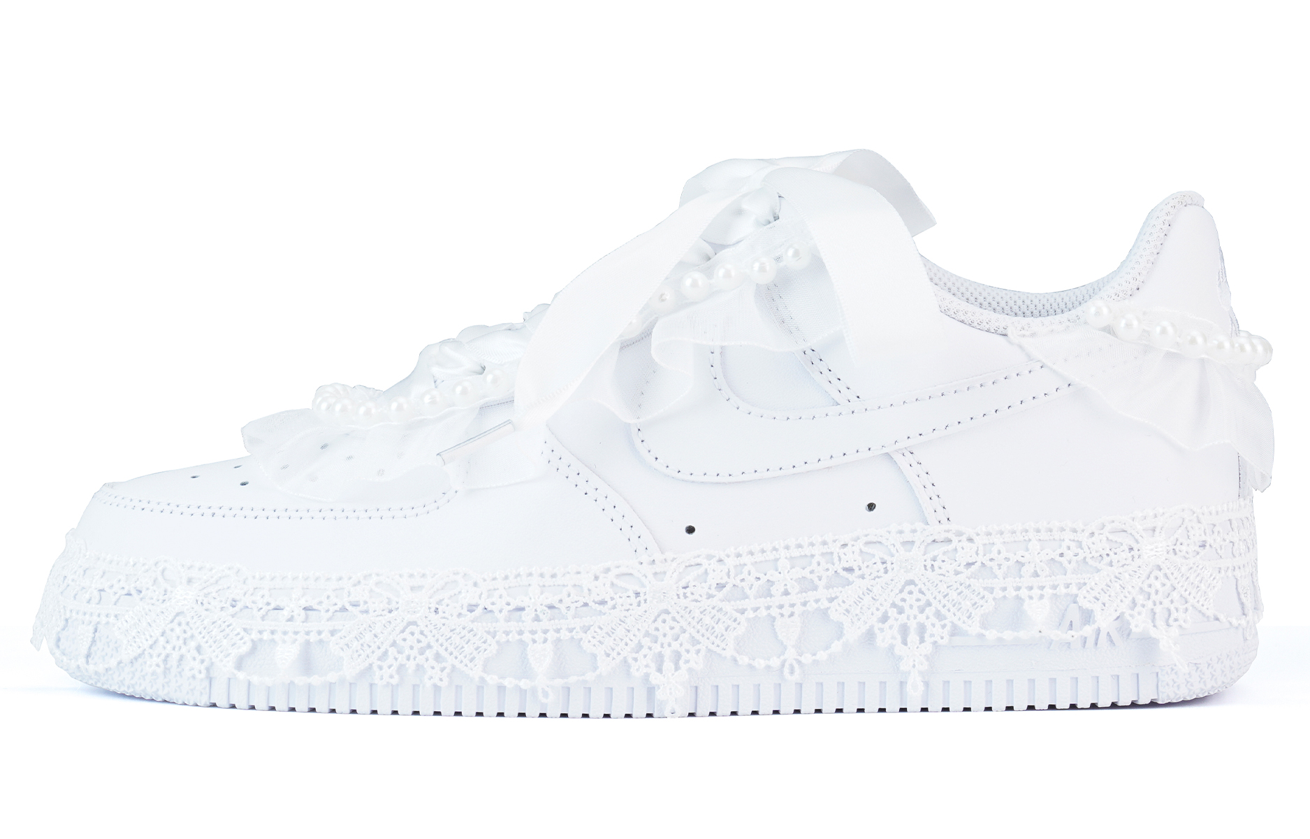 Nike Air Force 1 Low Anti-Slip Wear-Resistant Low-Top White Women's