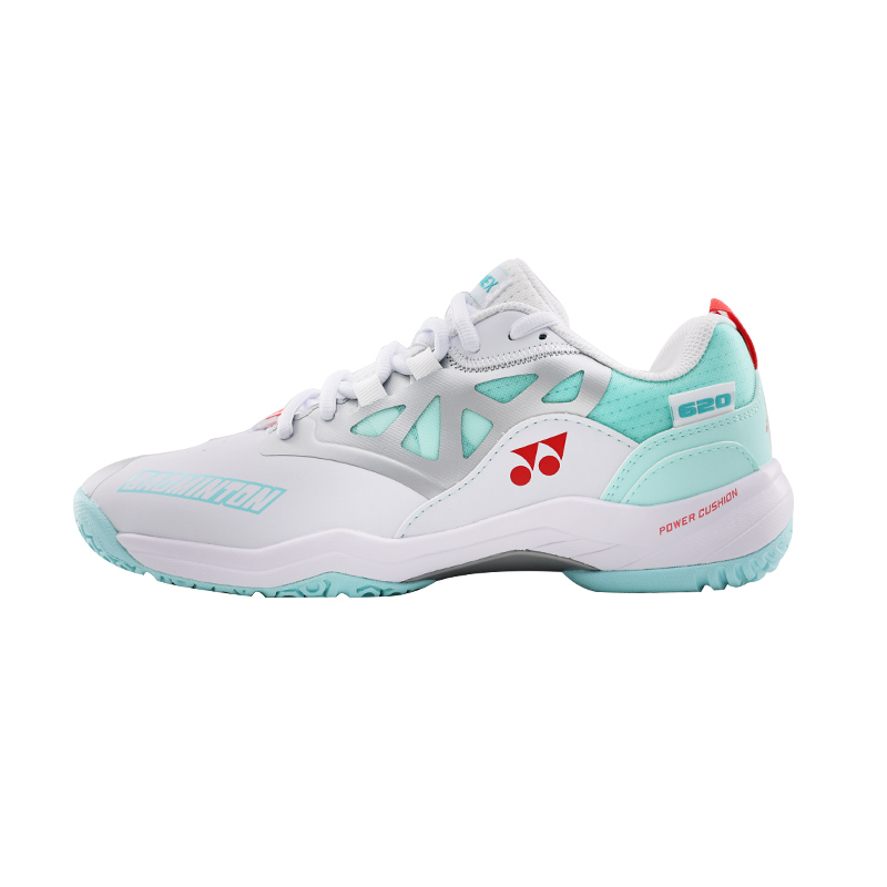 YONEX Power Cushion Badminton Shoes Unisex Low-Top White Mint