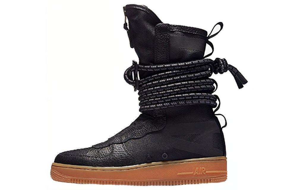 Nike Sf Air Force 1 High Black Gum Women's