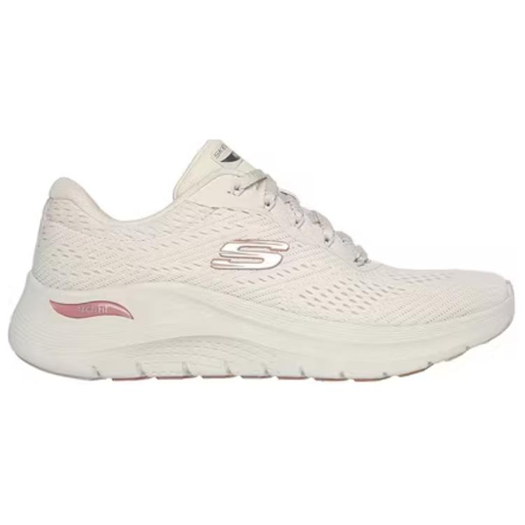 Skechers High Top Casual Shoes Women's Beige Pink купить в интернет-магазине Yoocart с быстрой доставкой по России.