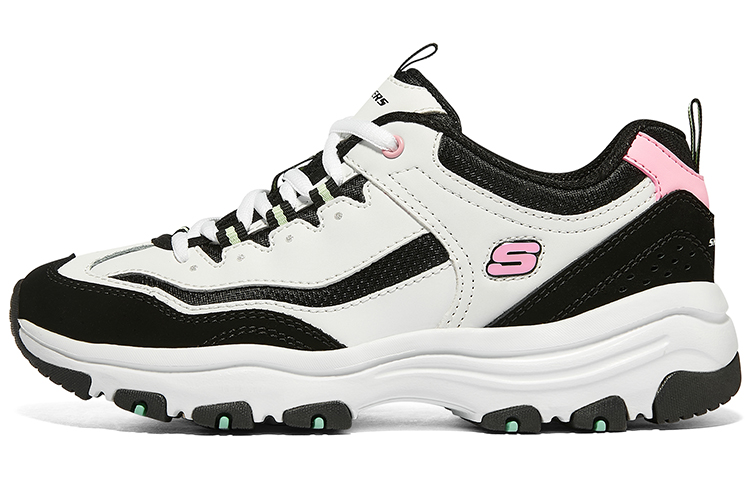 Skechers Dlites 1.0 'White Black Pink' Women's