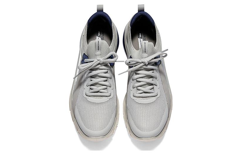 Skechers Glide Step Low Top Running Shoes Men's Gray Blue