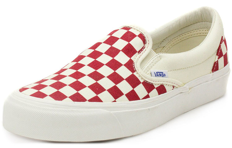 Vans Og Classic Slip On Lx 'Red Checkerboard' купить в интернет-магазине Yoocart с быстрой доставкой по России.