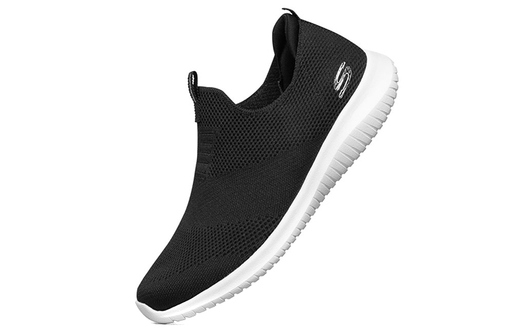 Skechers Ultra Flex Slip Ons Black Women's