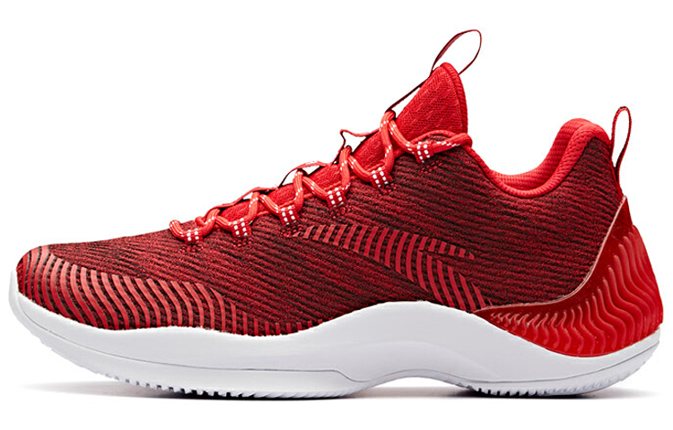 ANTA The Dagger 2 Basketball Shoes Men's Low Top University Red