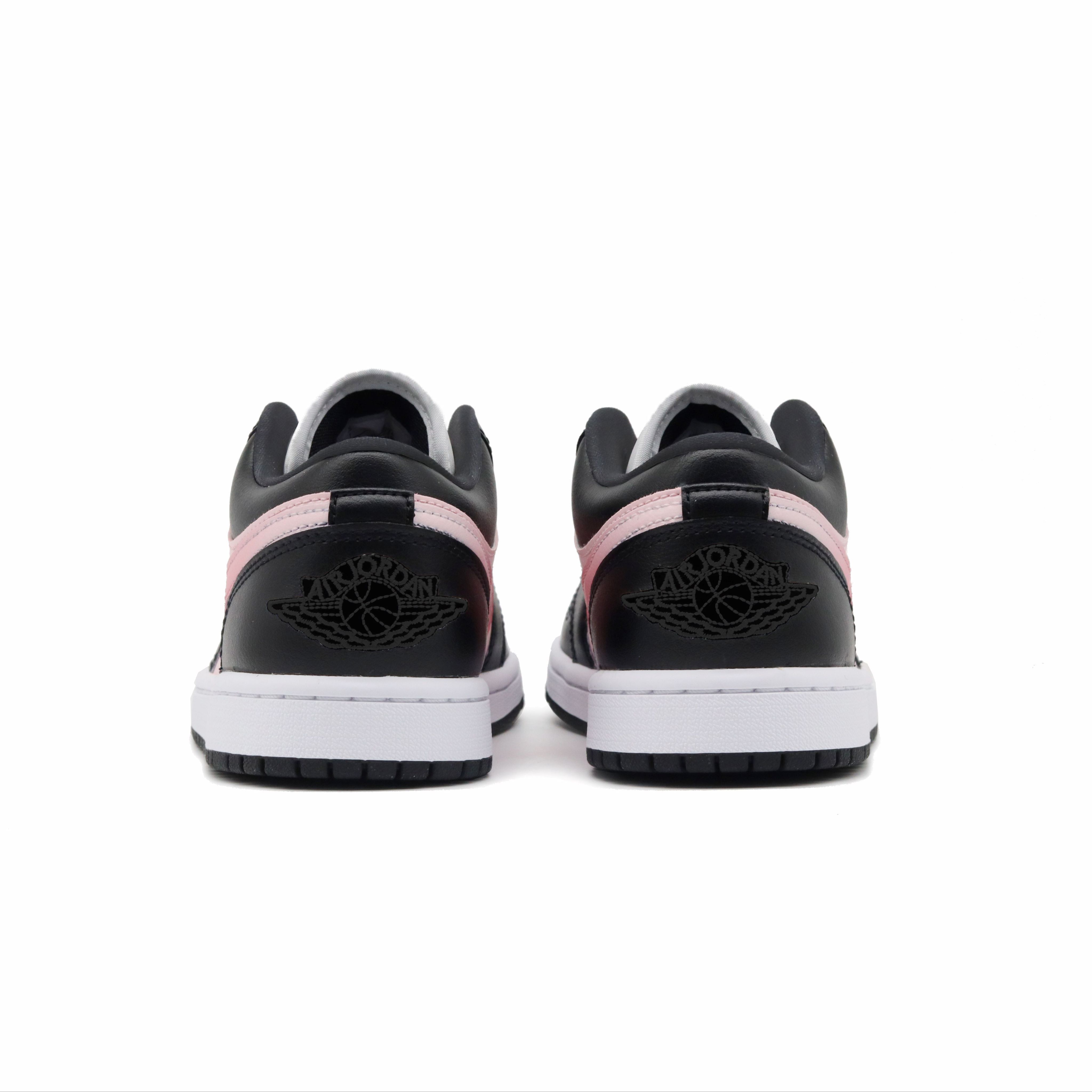 Jordan Air Jordan 1 Gradient Cat Abrasion Resistant Low top Vintage Basketball Shoes Unisex Black Pink купить в интернет-магазине Yoocart с быстрой доставкой по России.