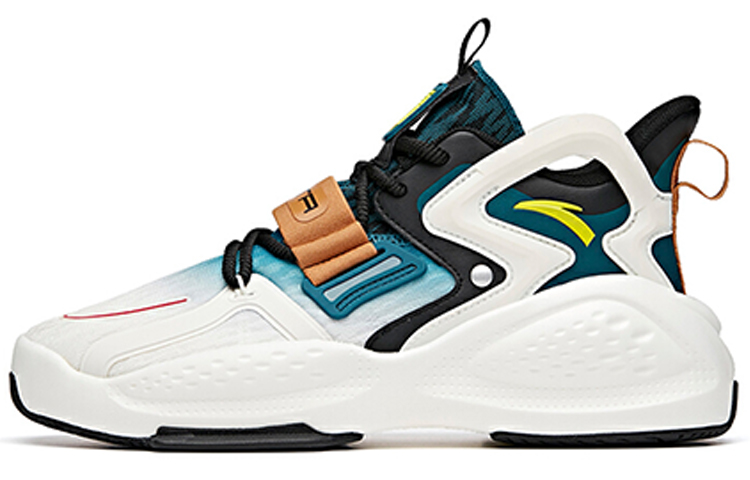 Anta Bastard 2.0 Durable Breathable Low-Top Skateboard Shoes Men's White