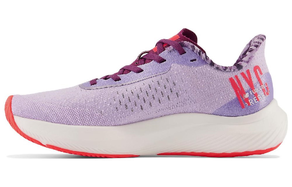 New Balance FuelCell Rebel V3 'Purple White Orange' Women's