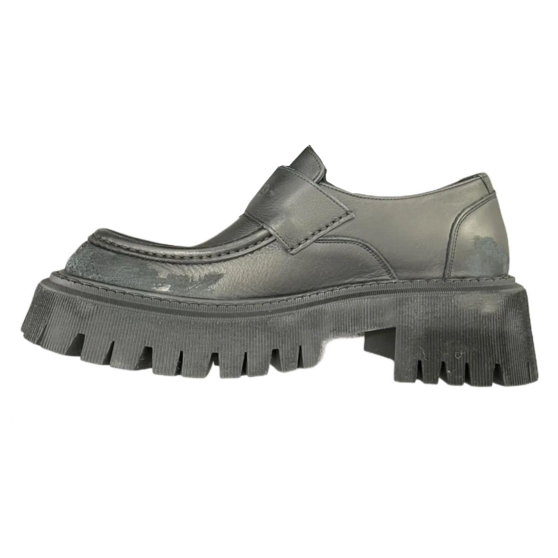 Balenciaga Tractor Loafers Men's Black