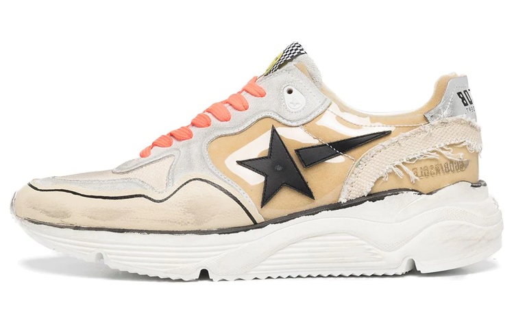 Golden Goose Low Top Sports Casual Shoes Men's Light Brown